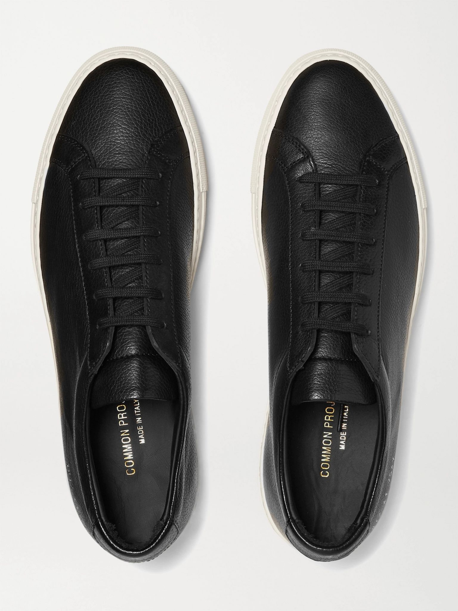Original Achilles Full-Grain Leather Sneakers Black - 7
