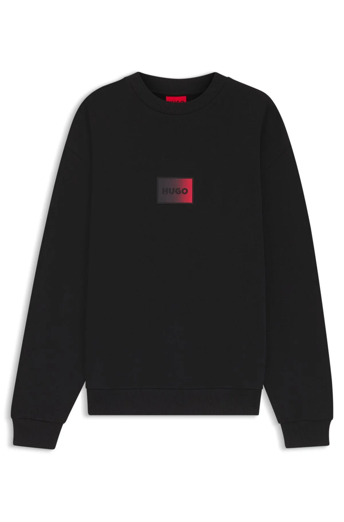 GRADIENT-LOGO SWEATSHIRT IN COTTON TERRY - 1