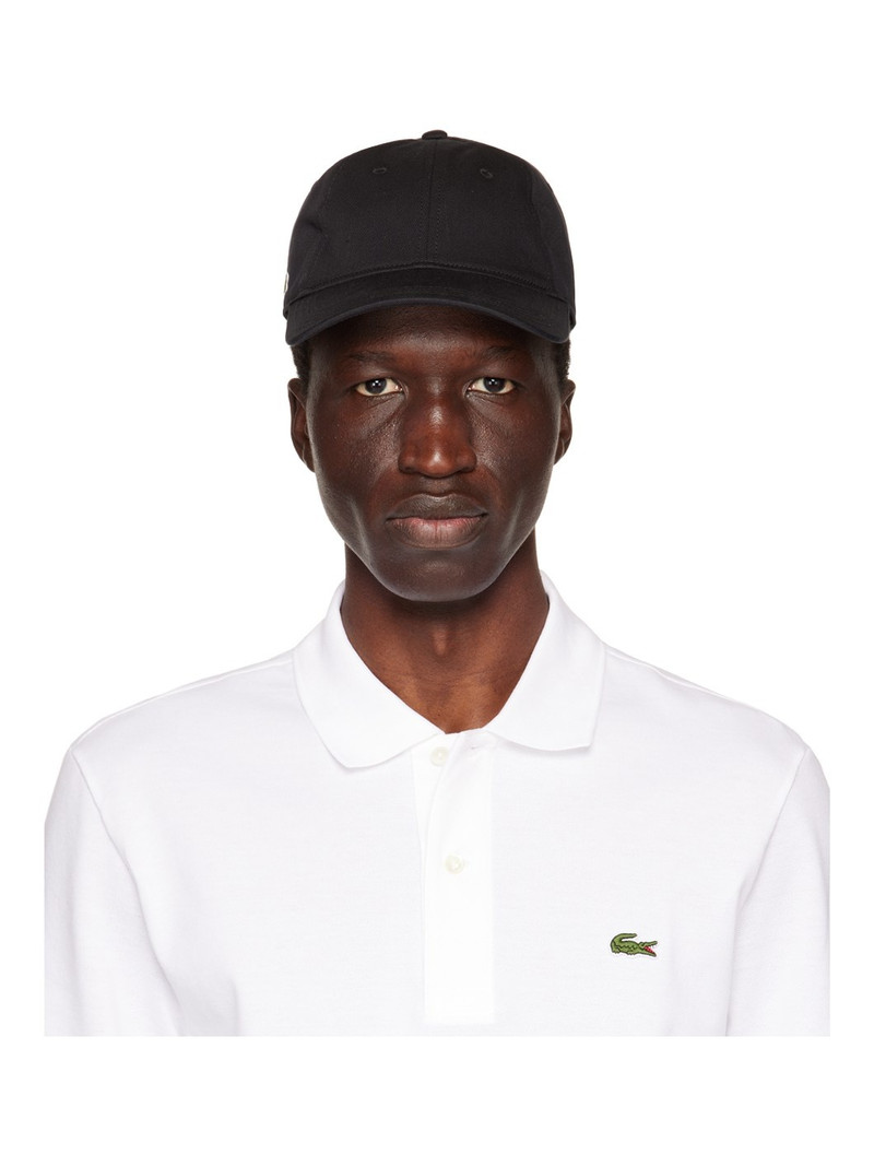 Black Organic Cotton Cap - 1