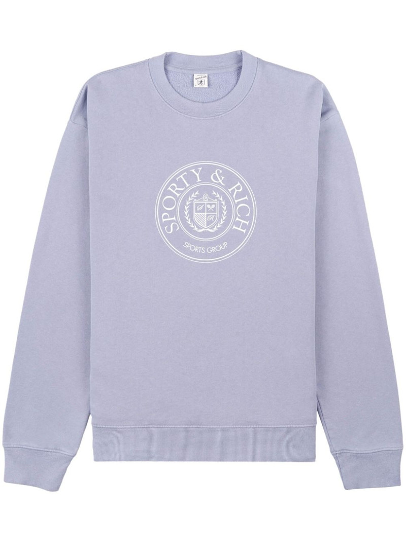 Connecticut Crest crew-neck sweatshirt 1