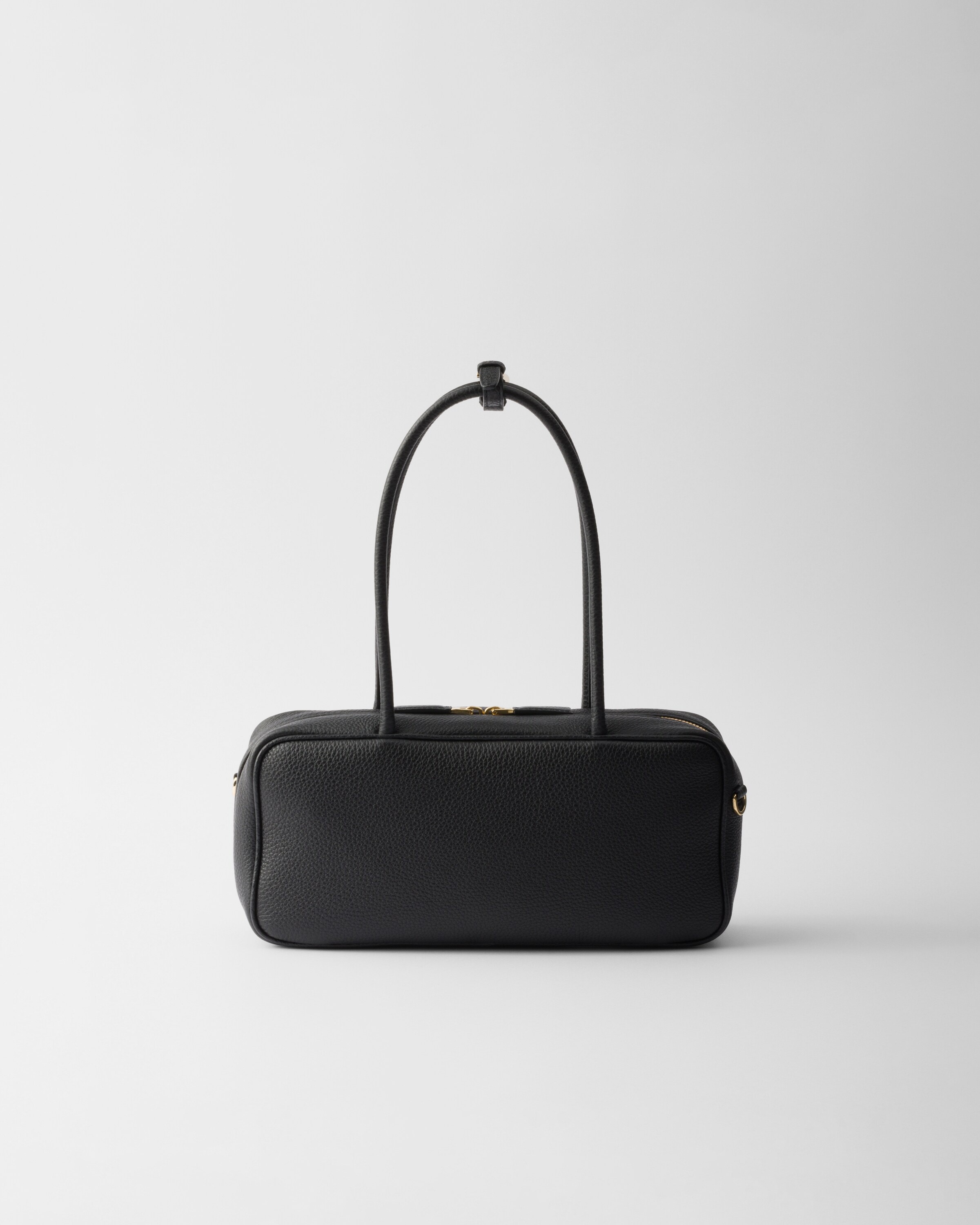 Medium leather top-handle bag - 3