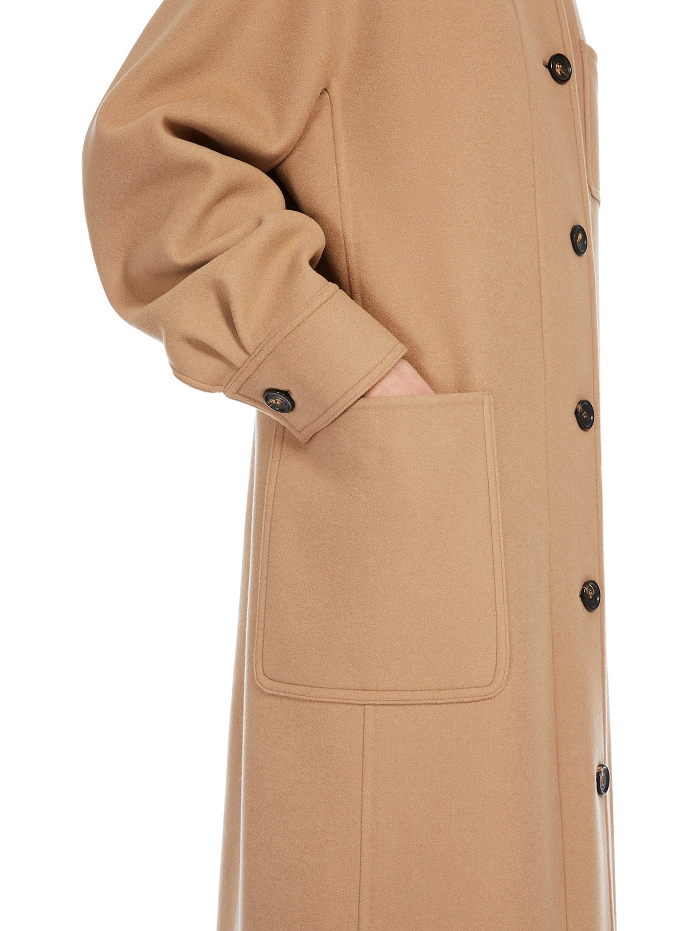 WOOL AND CASHMERE SHIRT COAT - 6