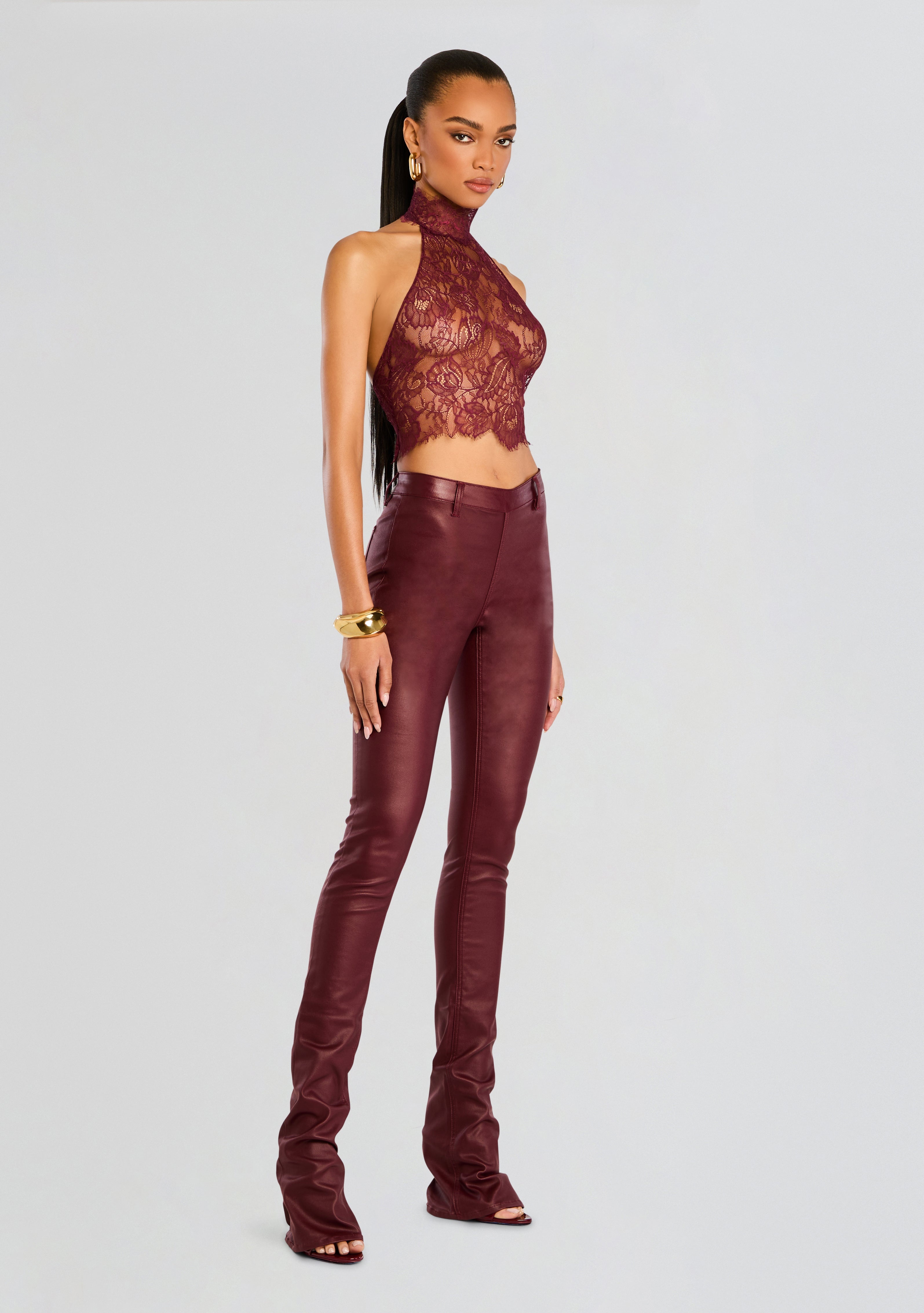 VIOLET LACE TOP - 2