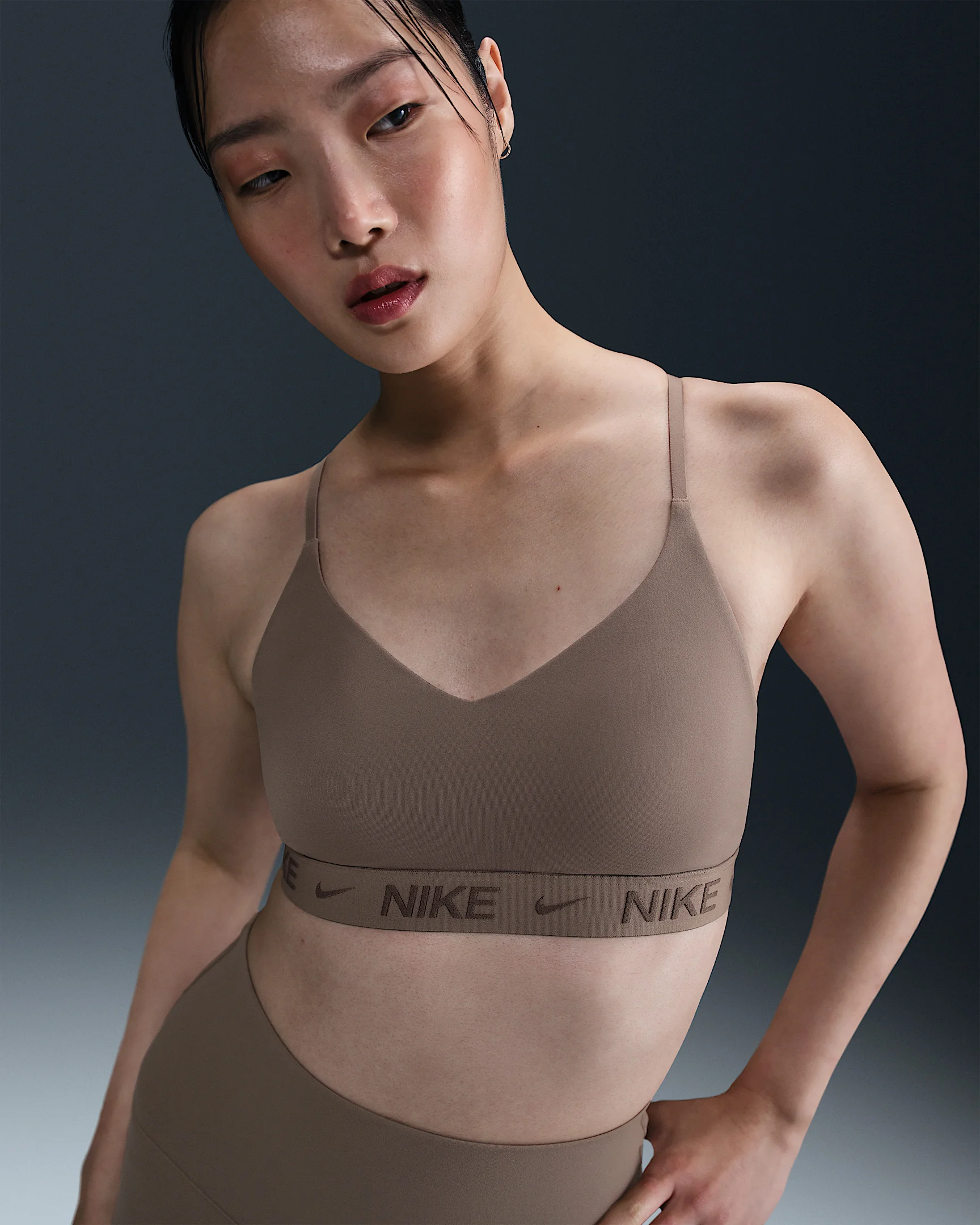 Nike Indy Light Support Women's Padded Adjustable Sports Bra - 1