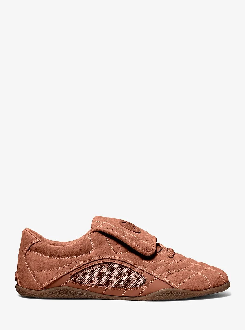 Kyler Suede and Mesh Trainer - 1