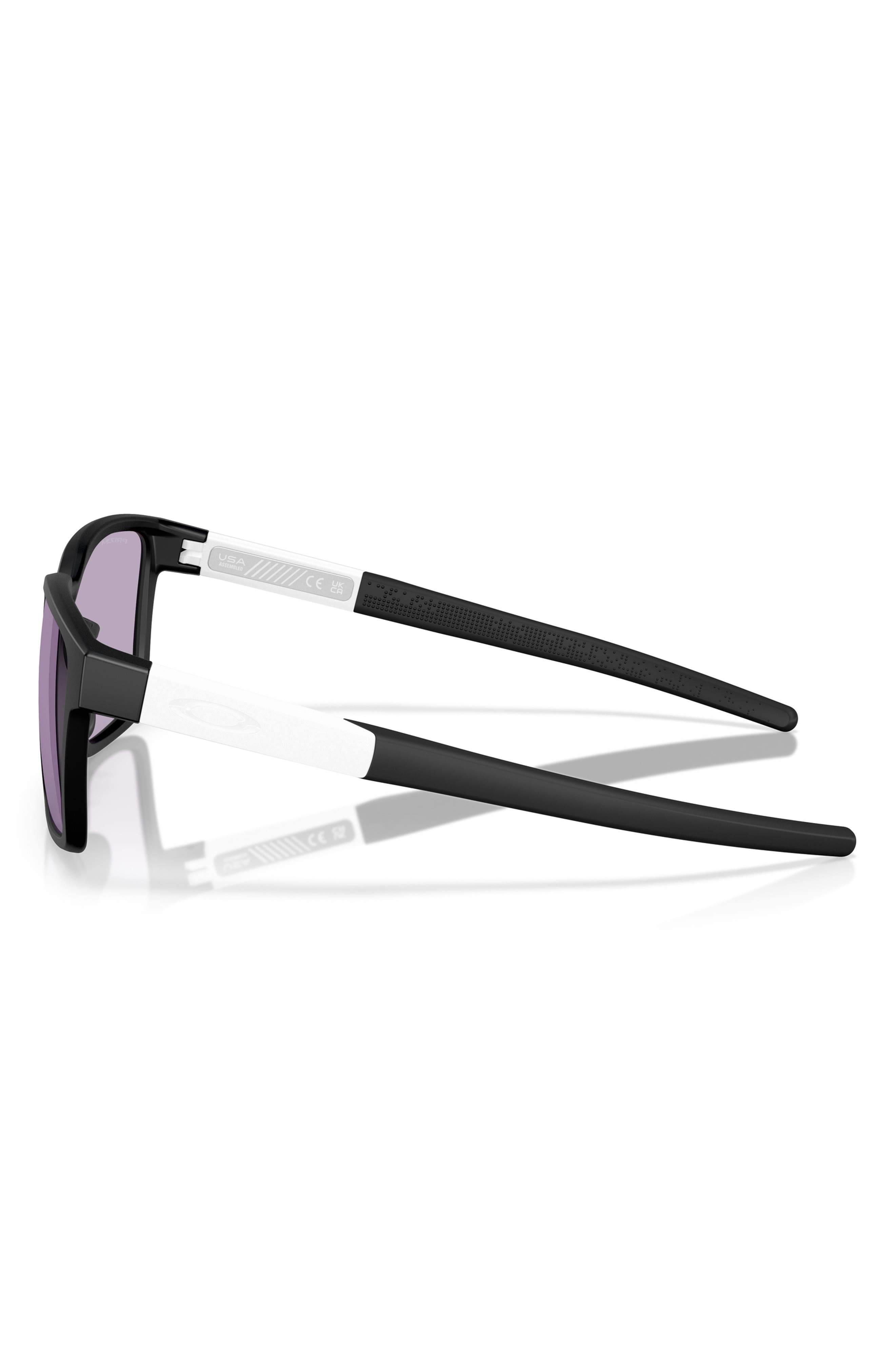 Oakley Actuator 57mm Prizm™ Rectangular Sunglasses in Black Grey at Nordstrom - 3