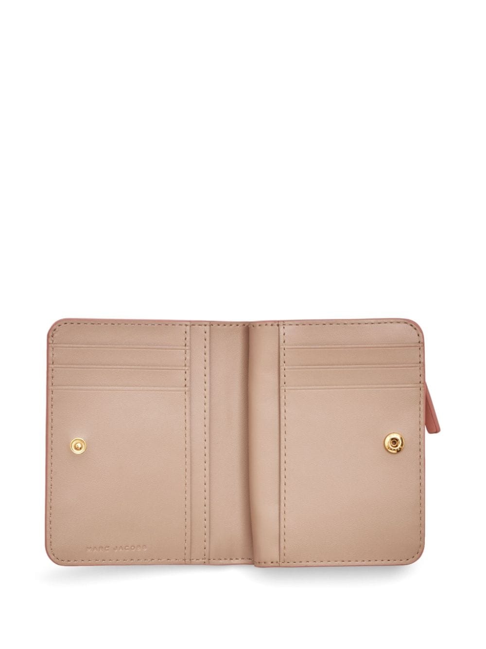 logo-embossed leather purse - 4