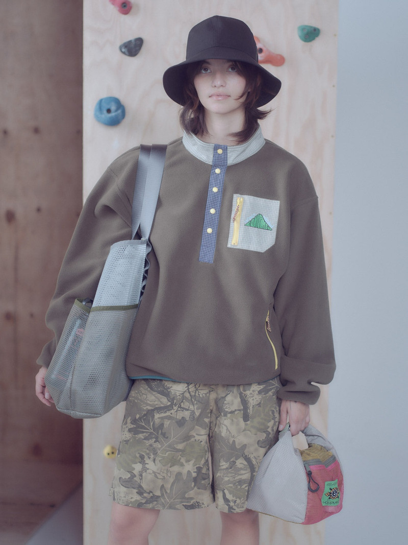 Brain Dead Equipment Mesh Tote - White Multi 5