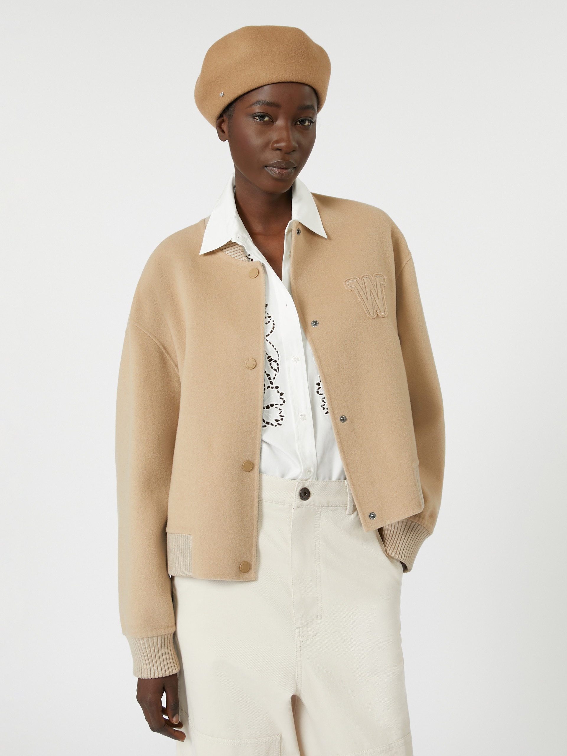 ZELANTE Wool-blend bomber jacket - 5