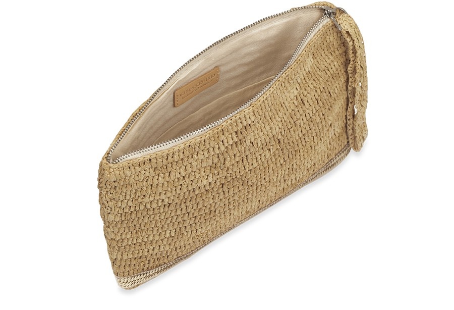 Raffia and Sequins Clutch - 3