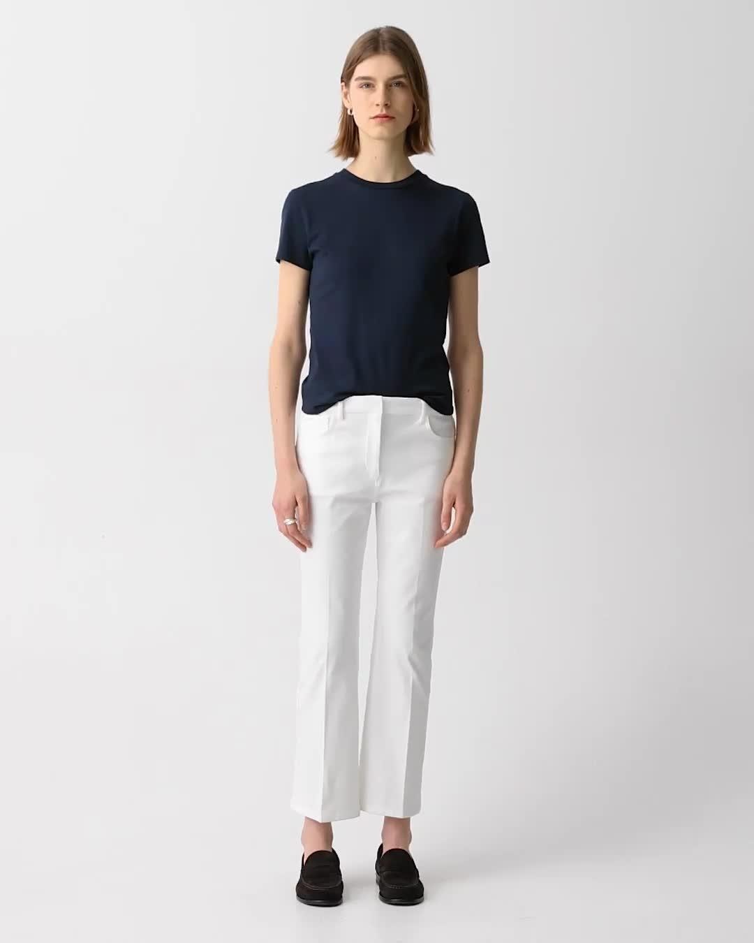 5-Pocket Kick Pant in Stretch Cotton - 6