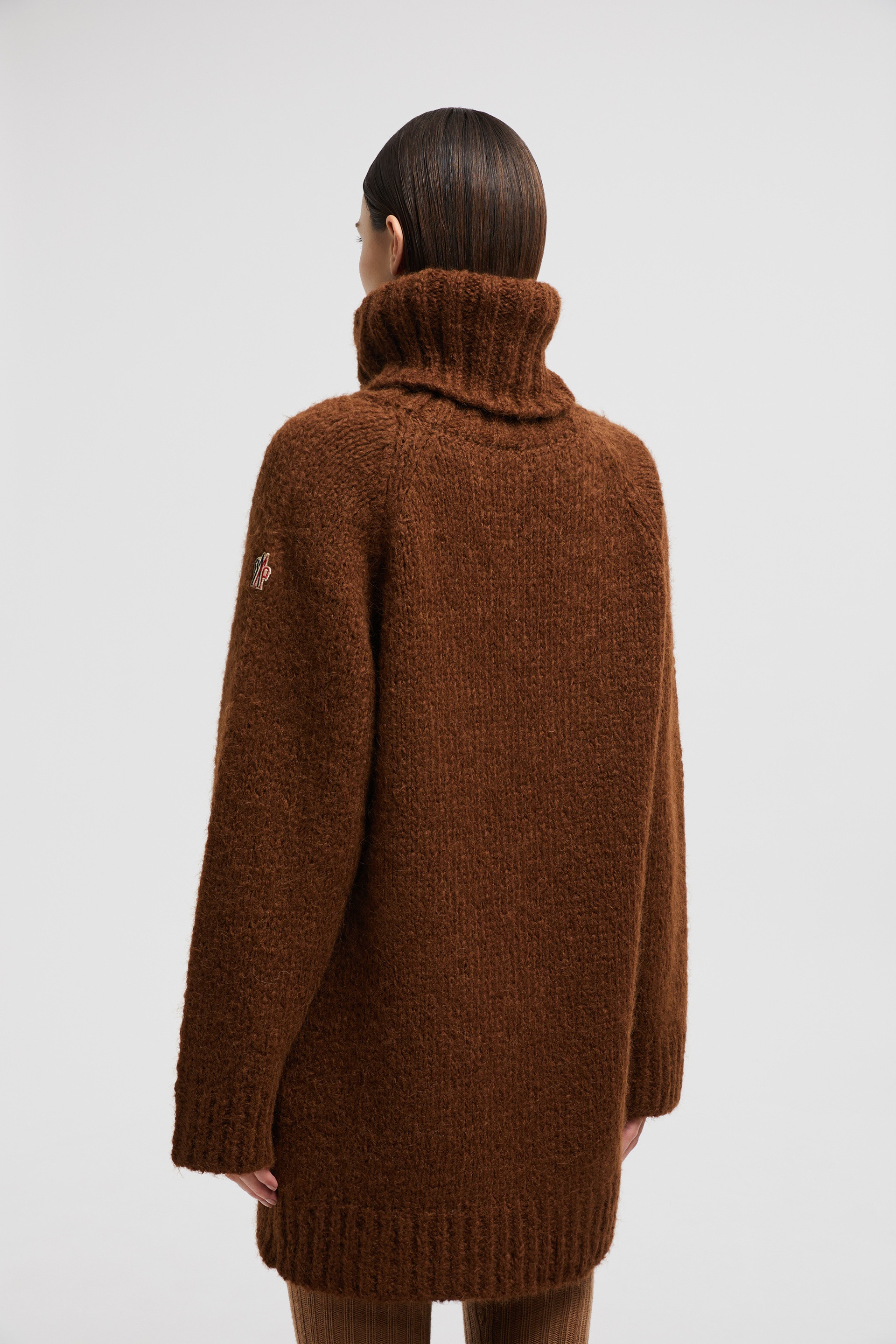 Alpaca & Wool Blend Turtleneck Sweater - 5