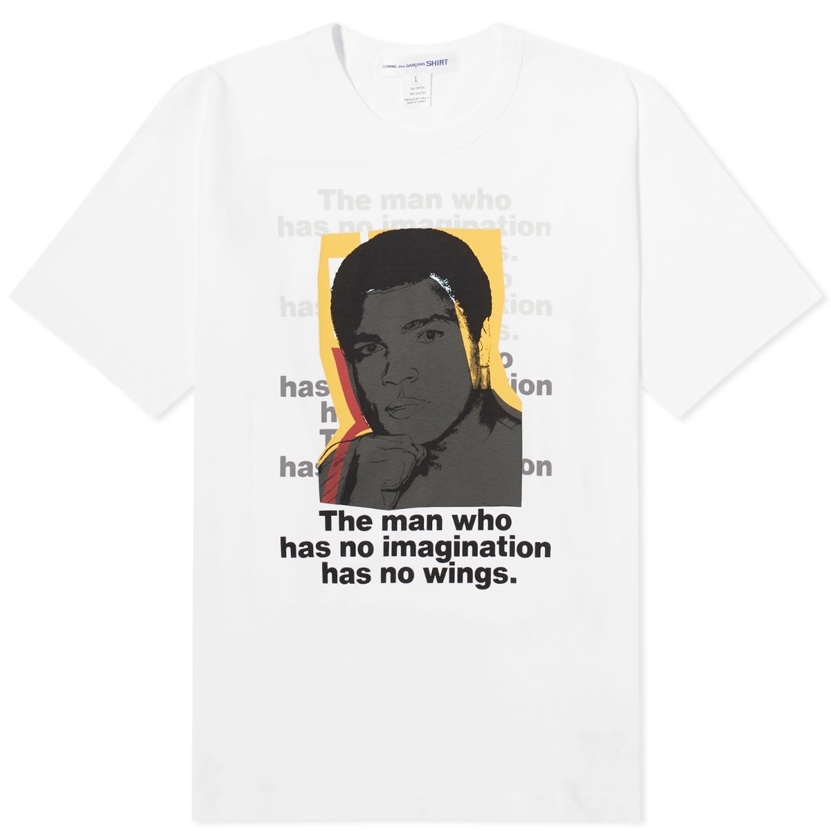 Comme des Garçons SHIRT x Andy Warhol Muhammad Ali T-Shirt - 1