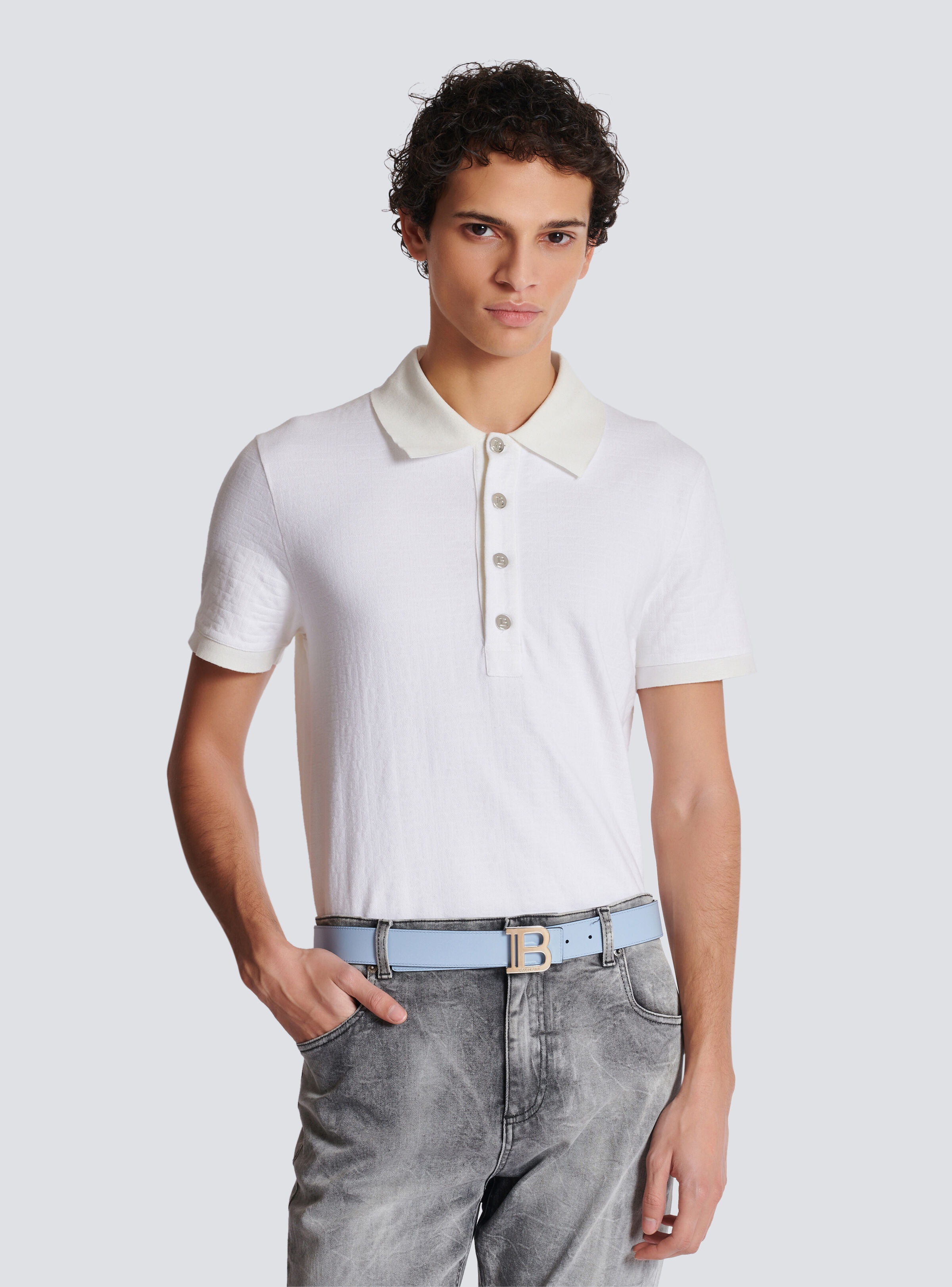 Reversible calfskin B-Belt - 2