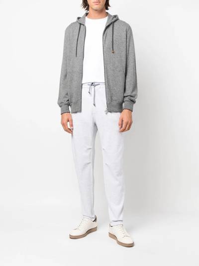 Brunello Cucinelli cotton drawstring track-pants outlook