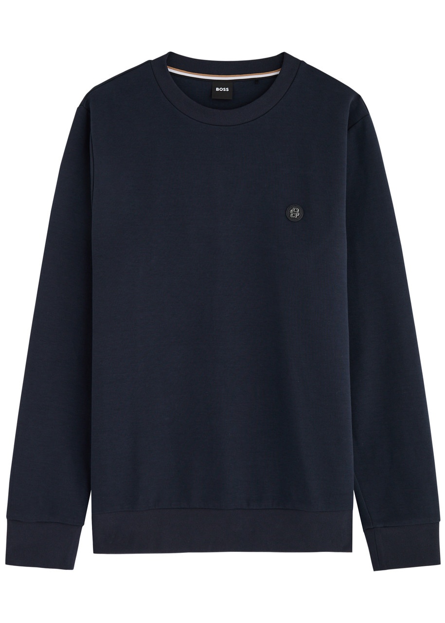 Boss Logo Cotton-blend Sweatshirt - 1
