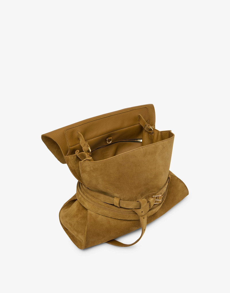 Moschino MOSCHINO TIE ME MEDIUM HANDBAG outlook