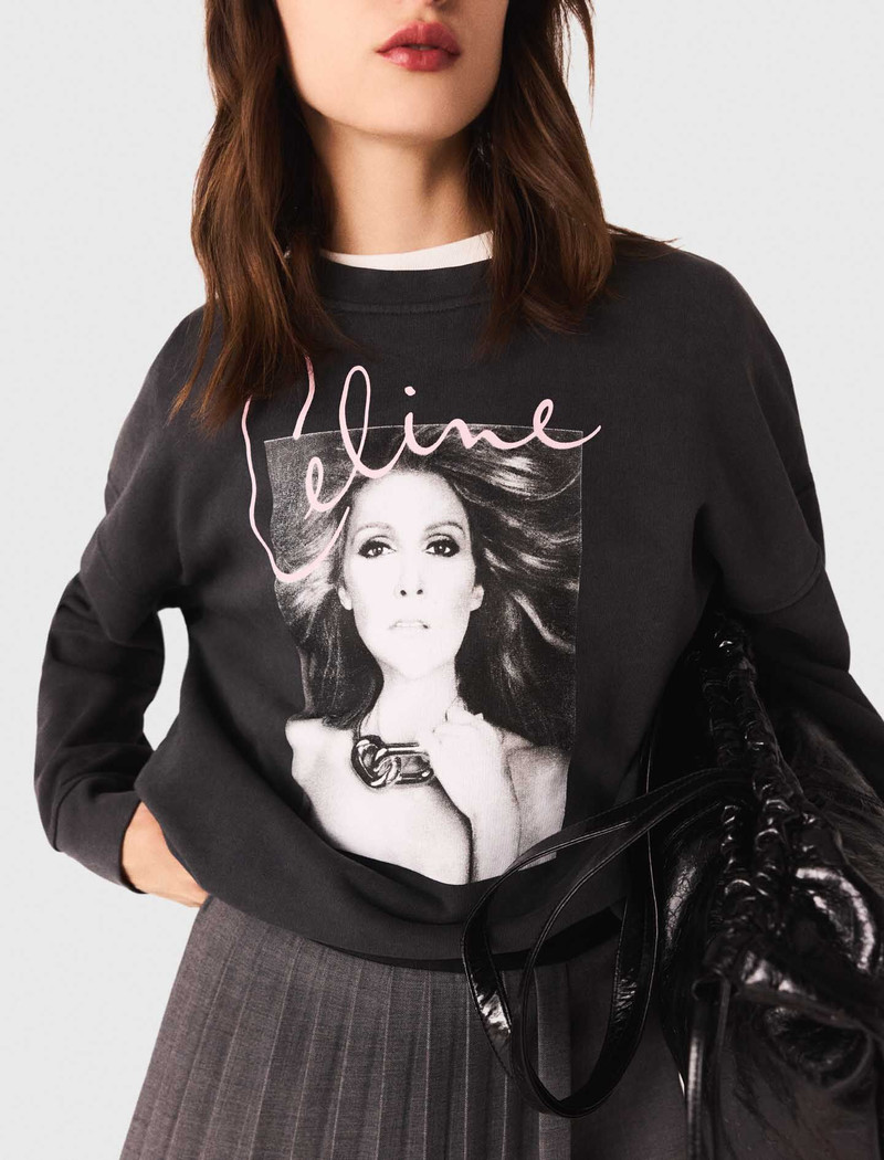 Maje x Céline Dion sweatshirt 7