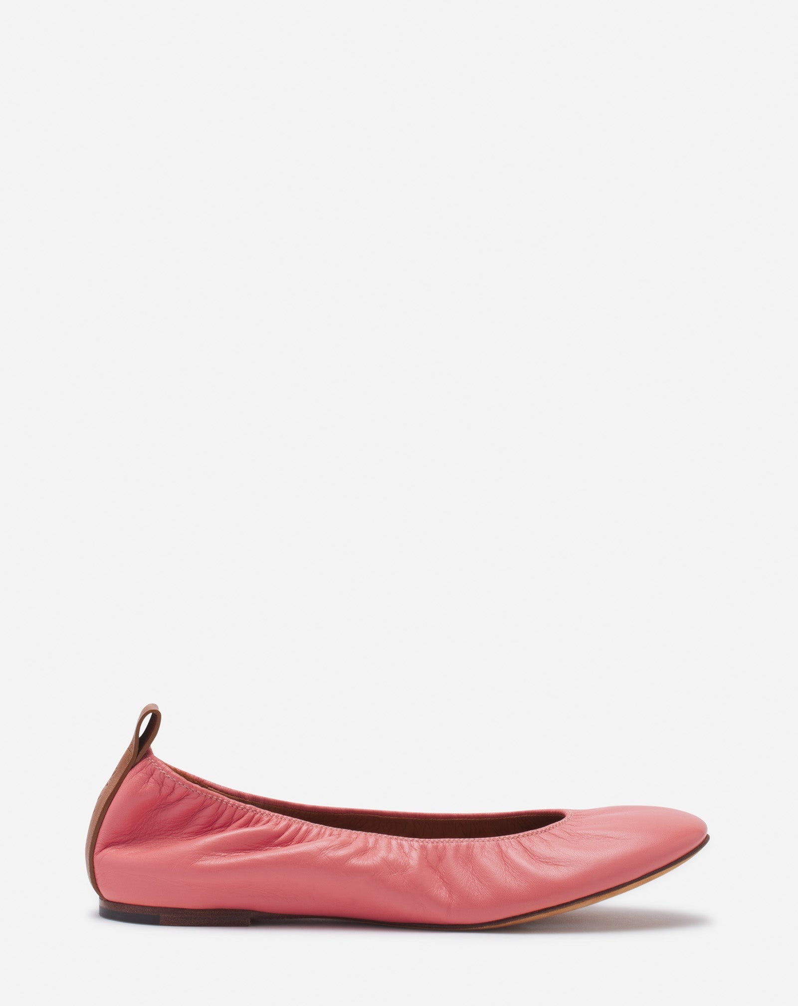 THE LEATHER BALLERINA FLAT - 1
