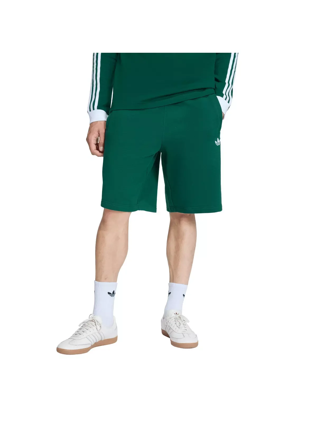 Originals Men's 3-Stripes Shorts - Green - 1