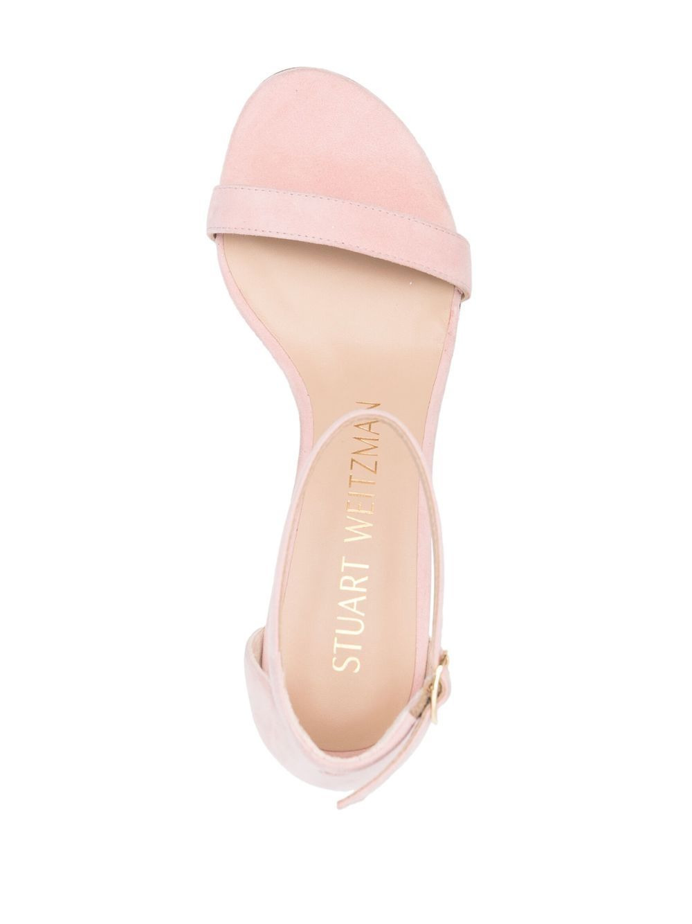 block-heel open-toe sandals - 4