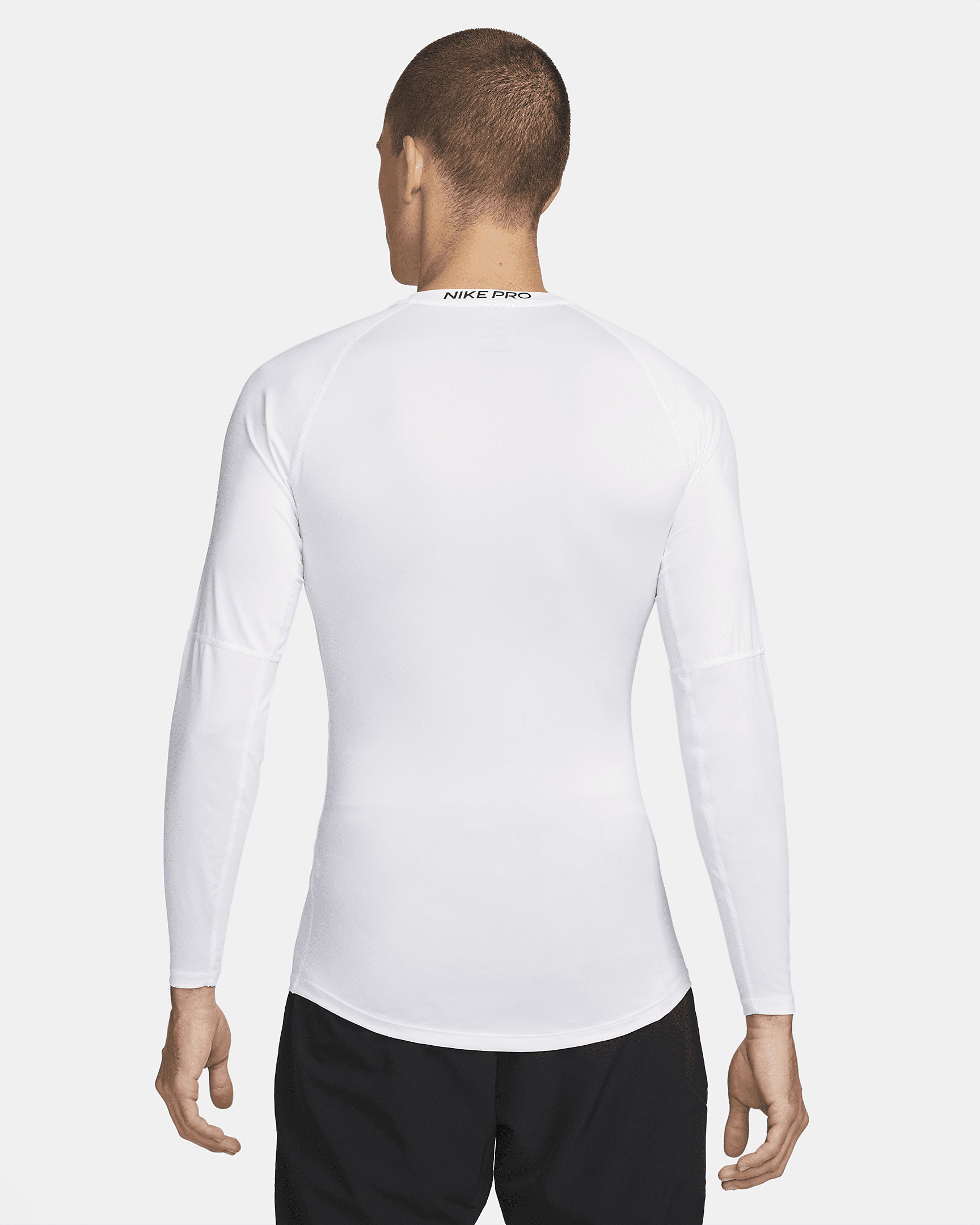 Nike Pro Men's Dri-FIT Tight Long-Sleeve Fitness Top - 2