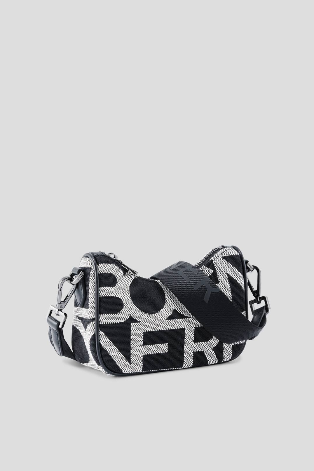 PANY LORA SHOULDER BAG IN BLACK/OFF-WHITE - 2