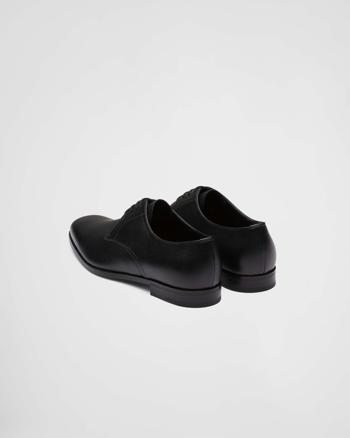Saffiano leather derby shoes - 5