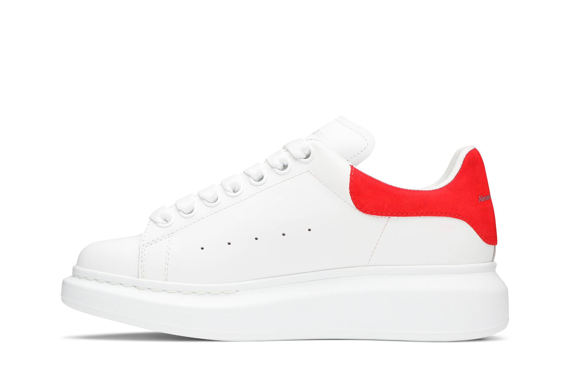 Alexander McQueen Wmns Oversized Sneaker 'Lush Red' - 3