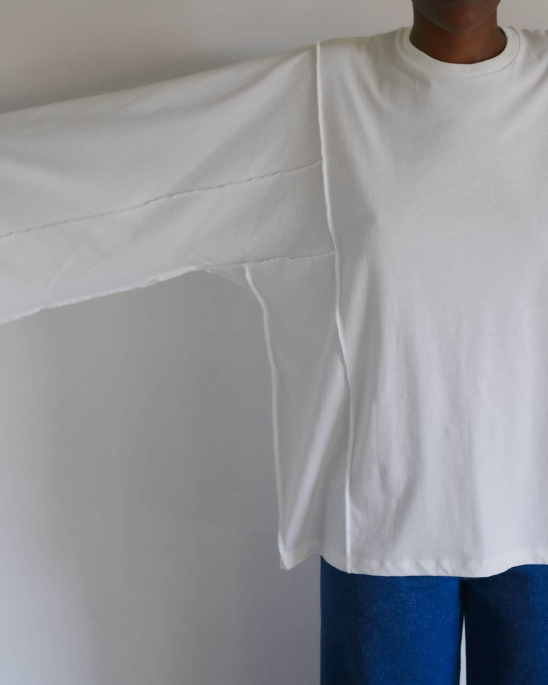 Poi Long Sleeve Tee - Regenerative Cotton Jersey 4