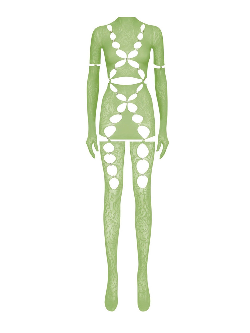 TAYLOR JUMPSUIT SATIVA GREEN 1