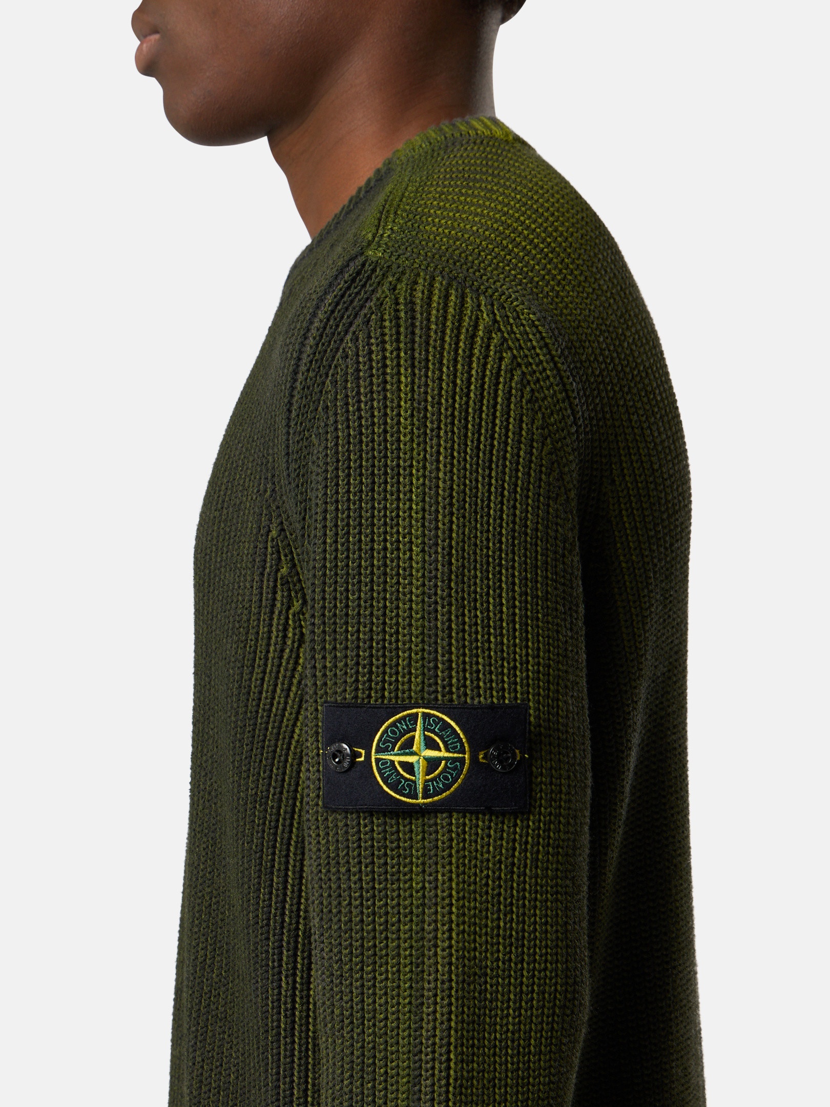 5100016 FISHERMAN'S RIB ORGANIC COTTON WITH TWO-COLOUR SPRAY - 4