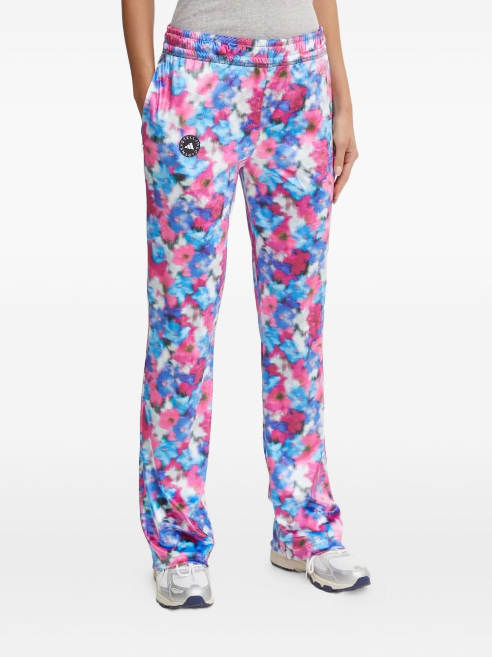 velour track pants - 2