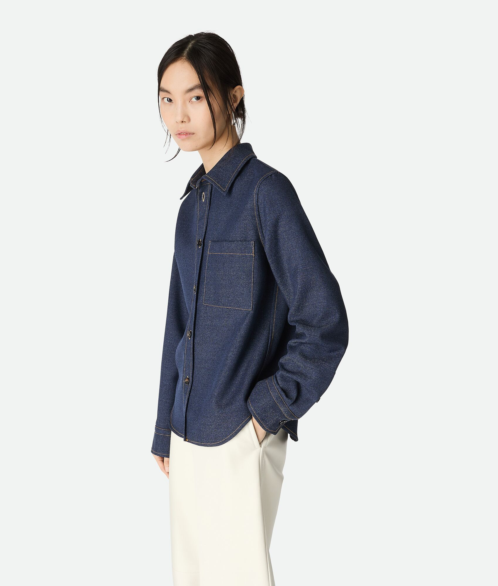 Melange Wool Shirt - 2