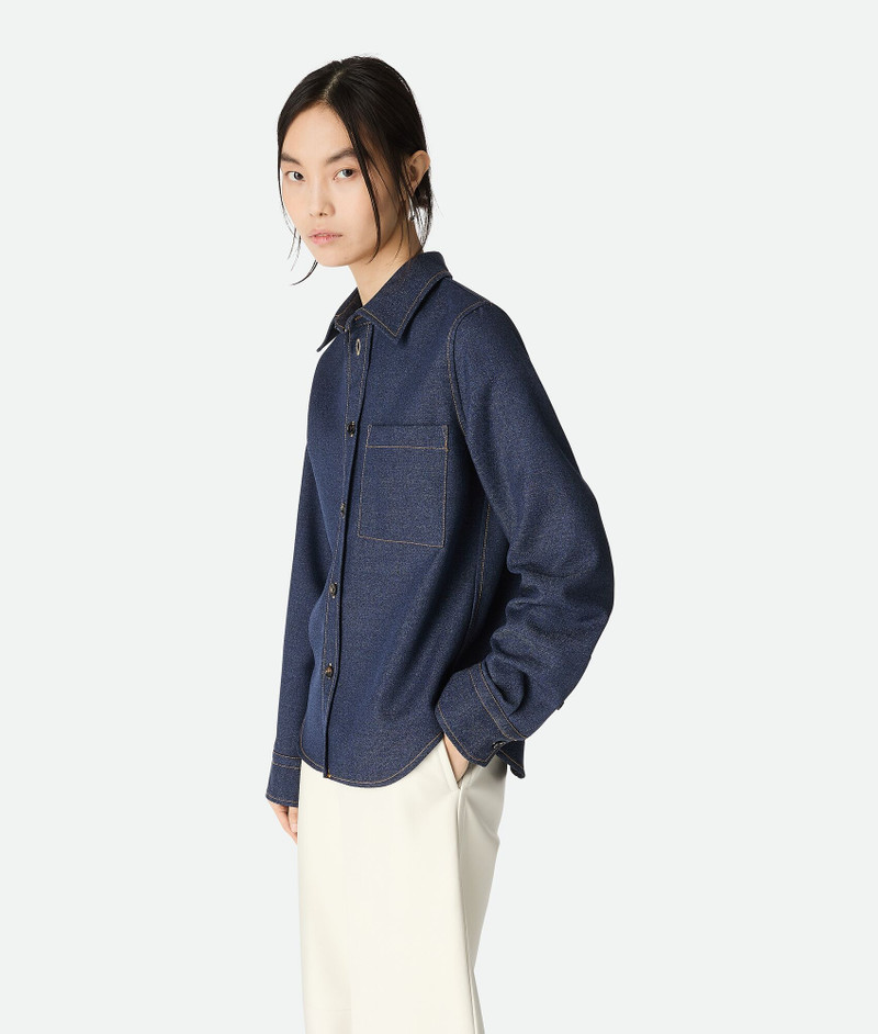 Bottega Veneta Melange Wool Shirt outlook