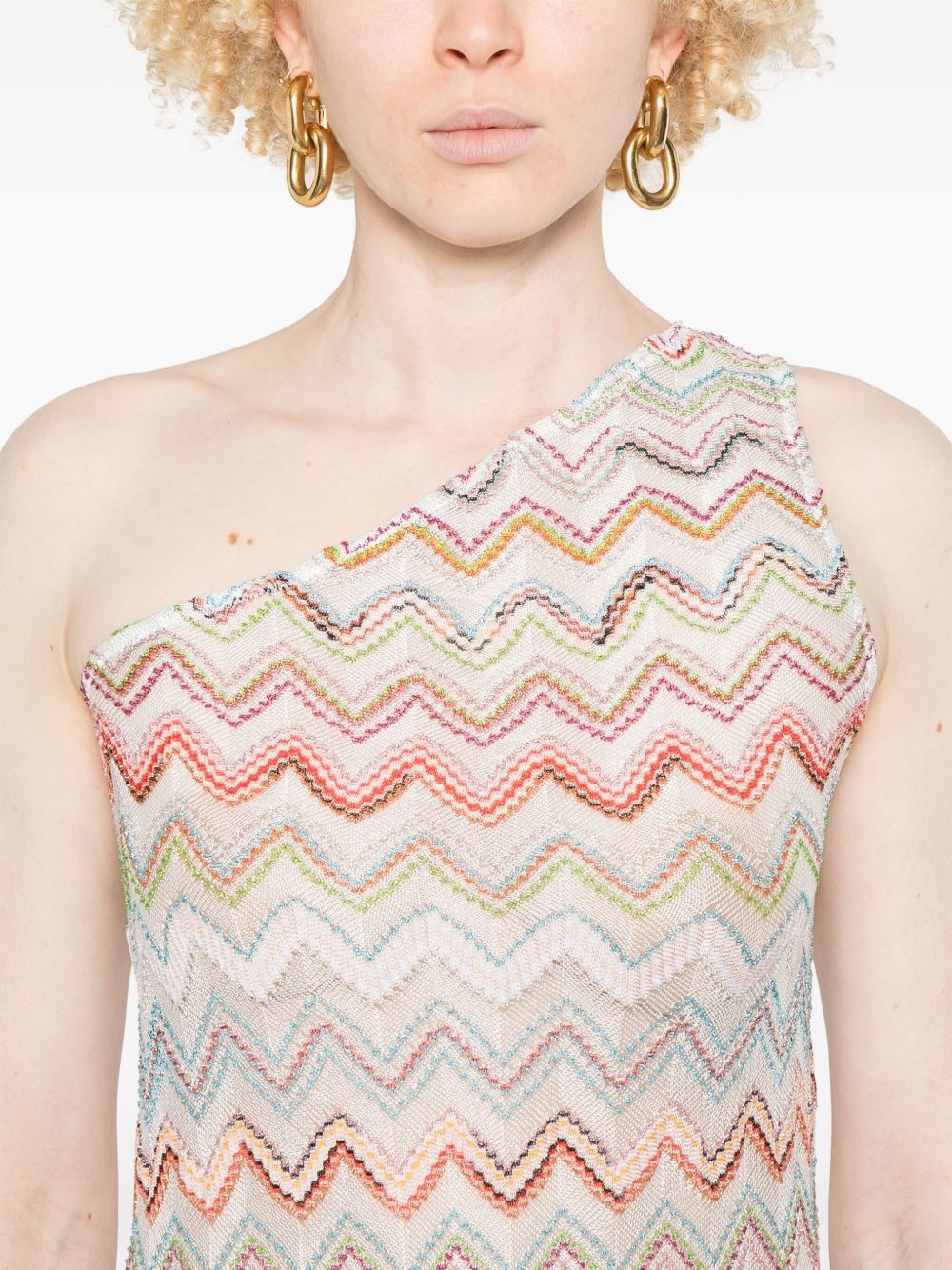 zigzag maxi dress - 5