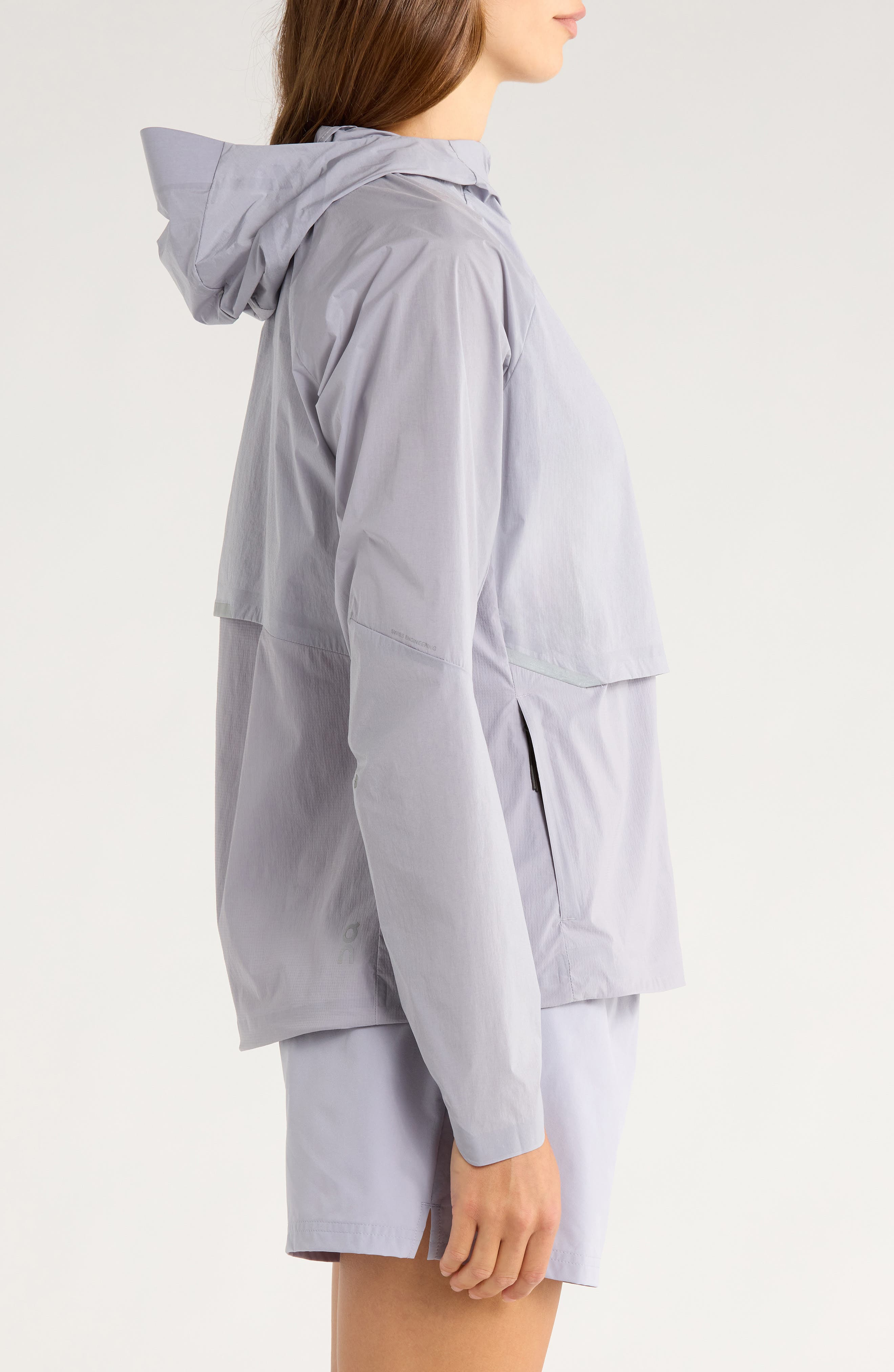 On Core Hooded Packable Running Jacket in Lilac at Nordstrom - 3