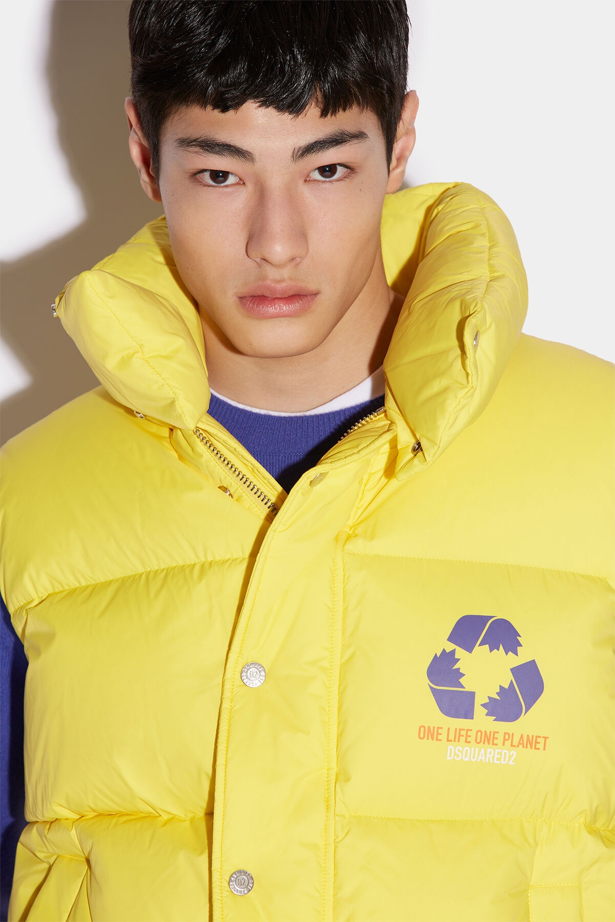 ONE LIFE ONE PLANET PUFFER VEST - 4