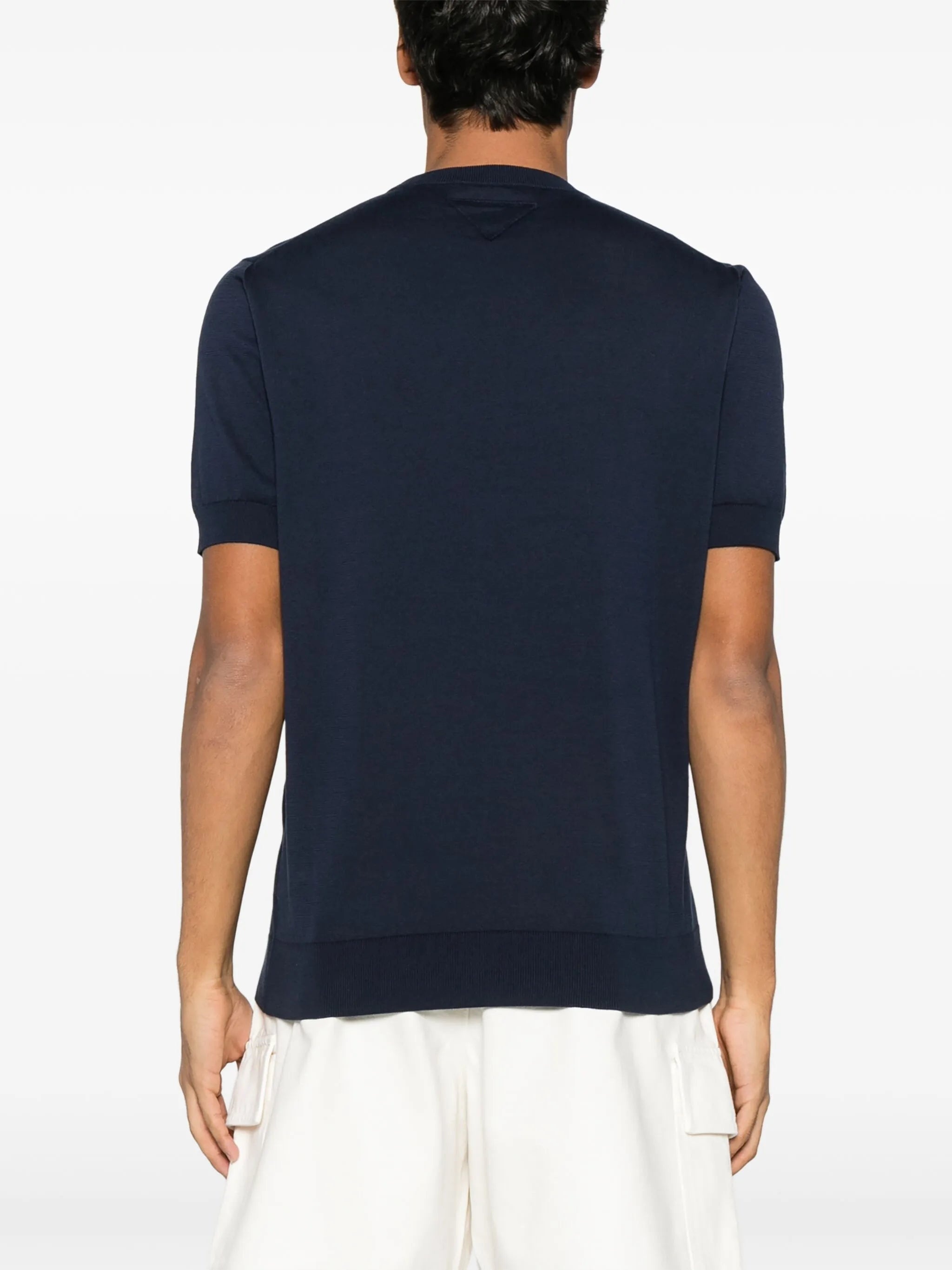 Cotton Crew-neck Sweater - 4