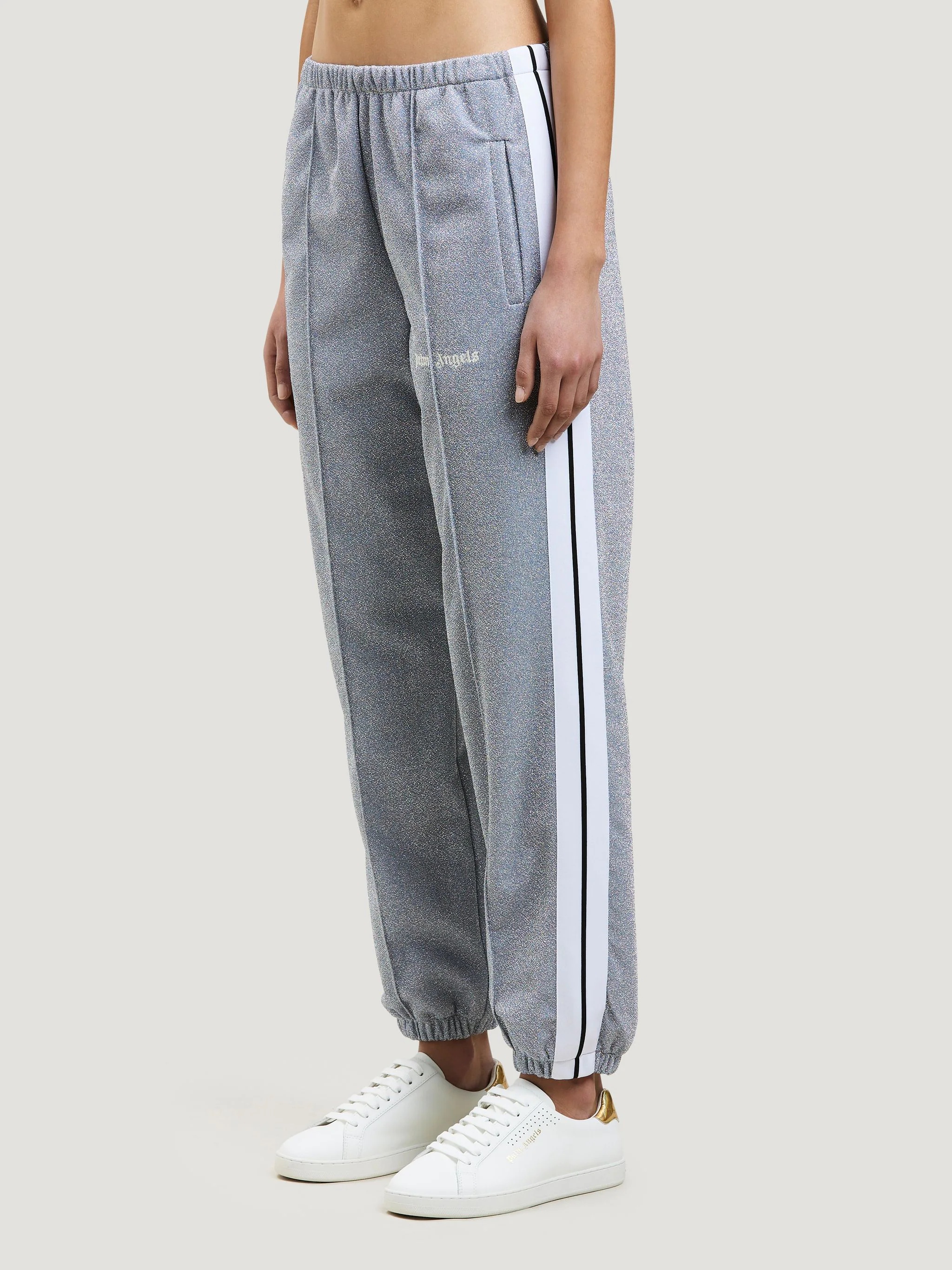GLITTERED TRACK PANTS - 4