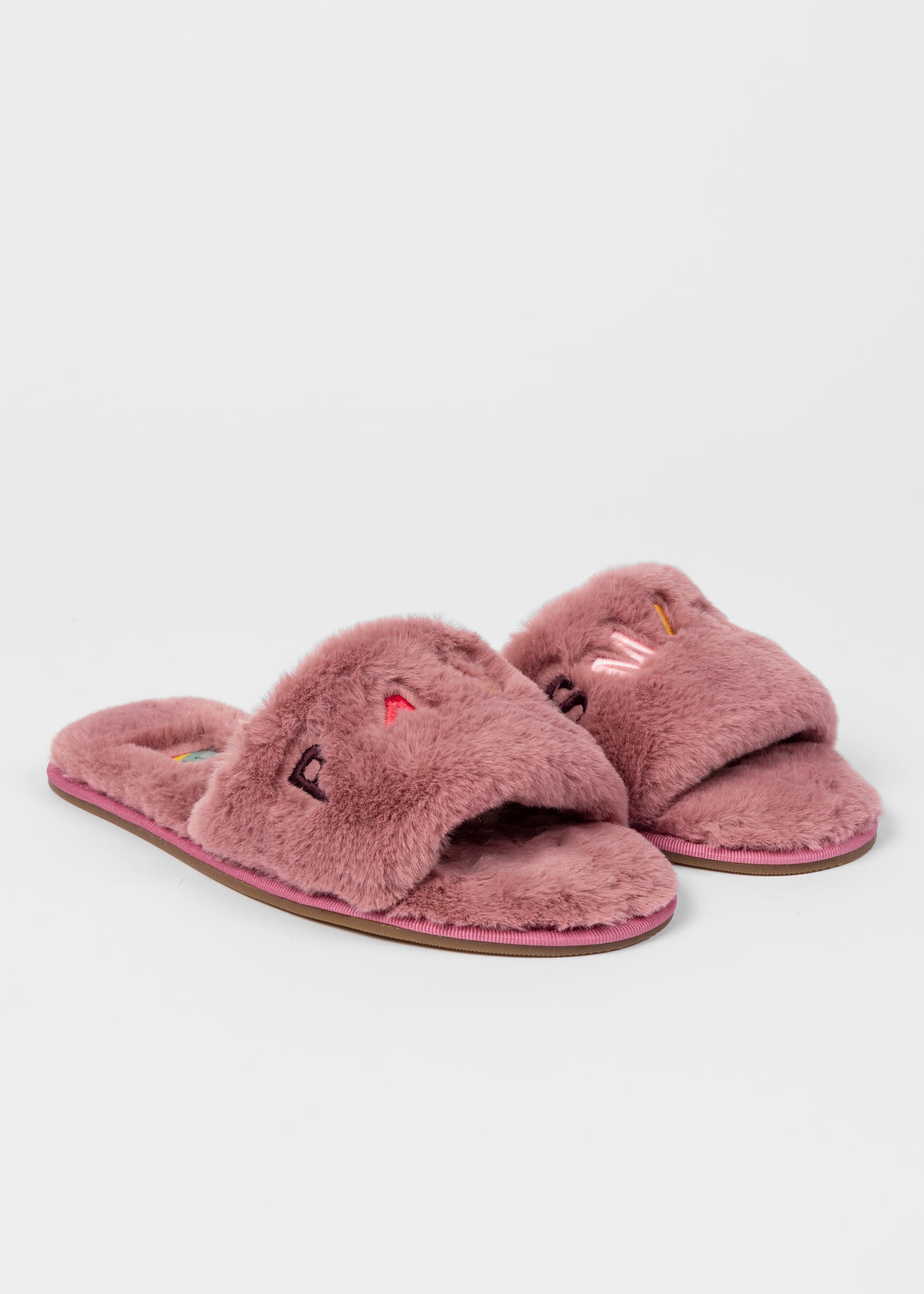 'Juniper' Faux Fur Logo Slides - 3