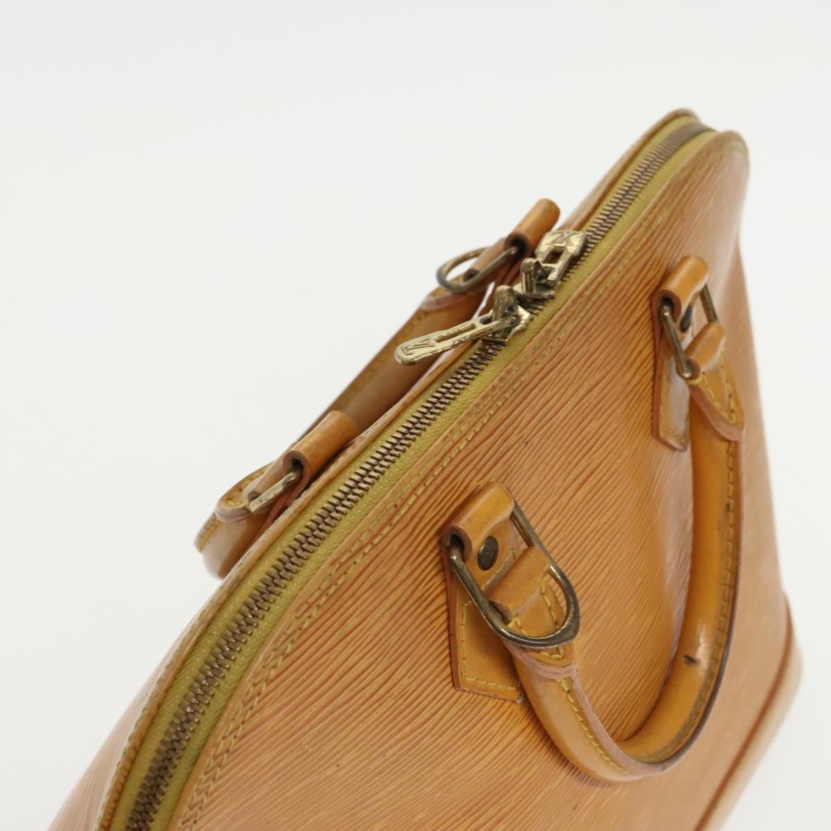 LOUIS VUITTON Epi Alma Hand Bag Yellow M52149 - 7