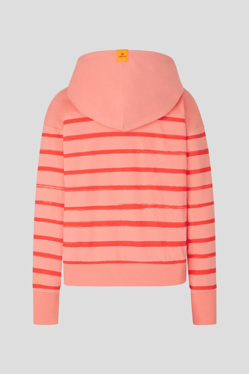 BOGNER Dawn Hoodie in Apricot/Red outlook