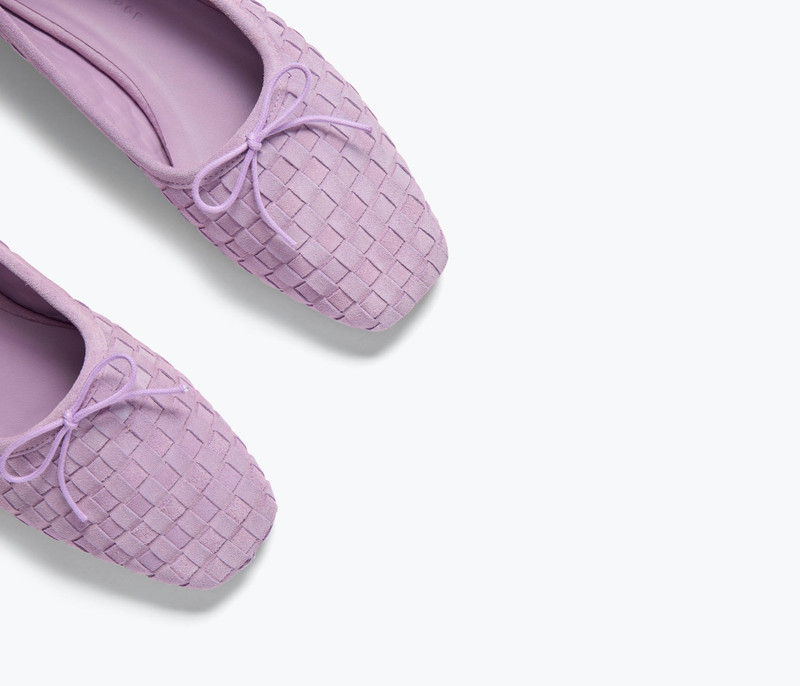 JADA SQUARE TOE BALLET FLAT 4