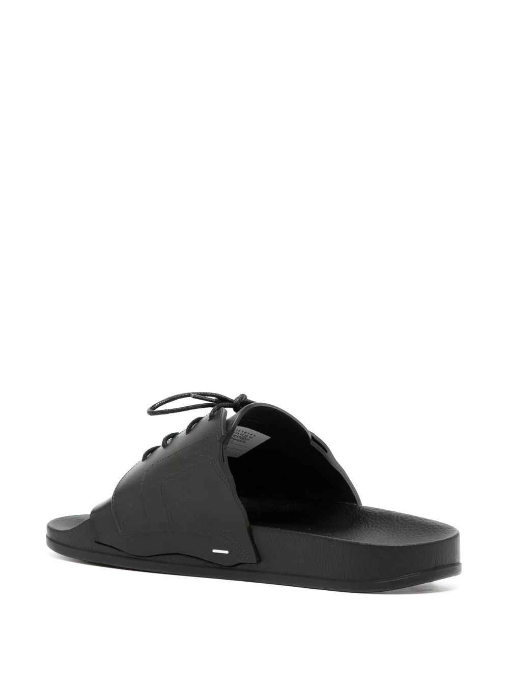 lace-up pool slides - 3