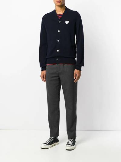 Comme des Garçons PLAY v-neck cardigan outlook