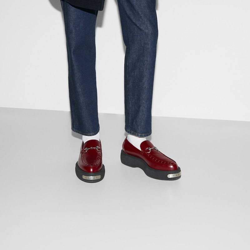 Men's Gucci Horsebit creeper loafer 3