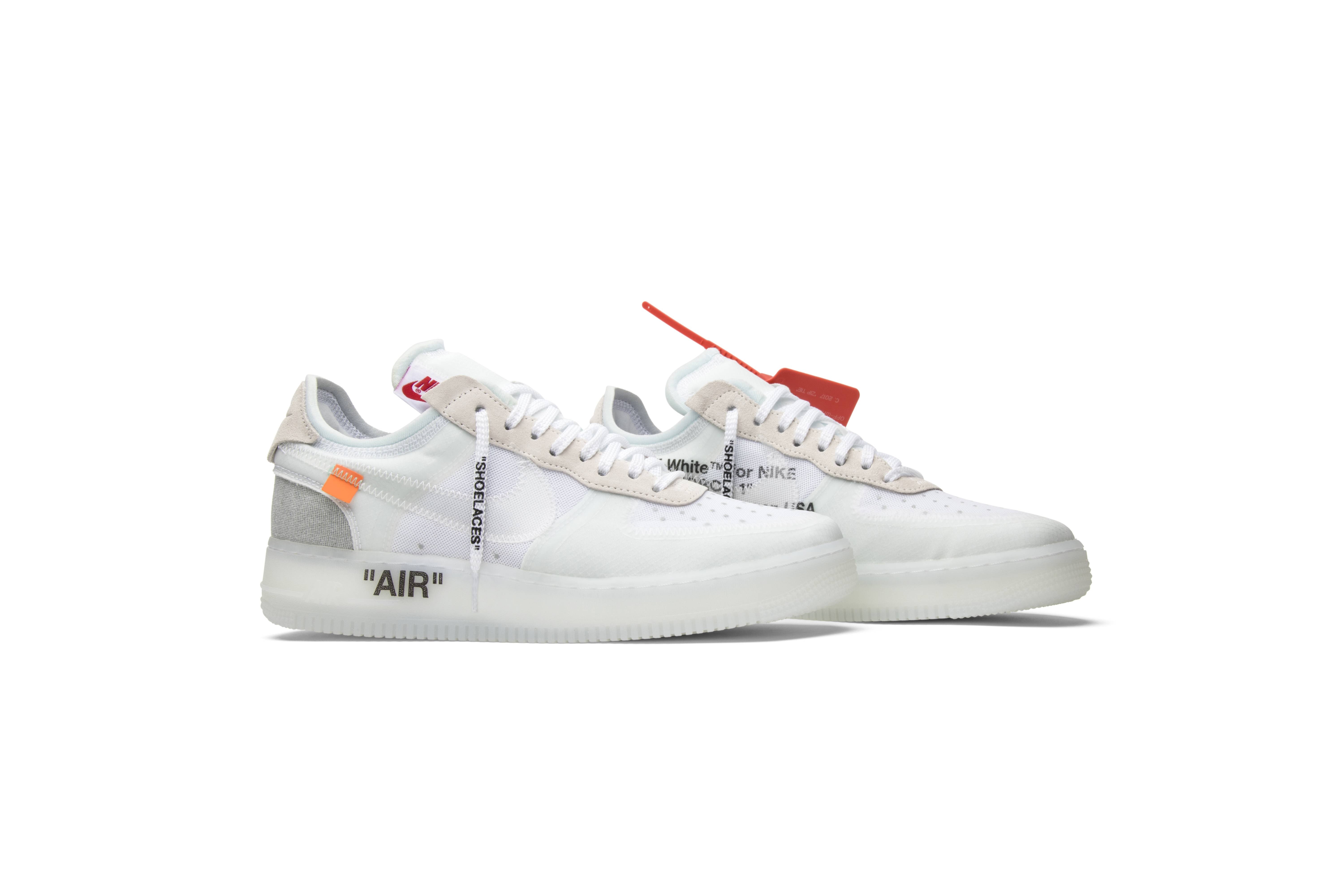 Nike Off-White x Air Force 1 Low 'The Ten' | goat | REVERSIBLE