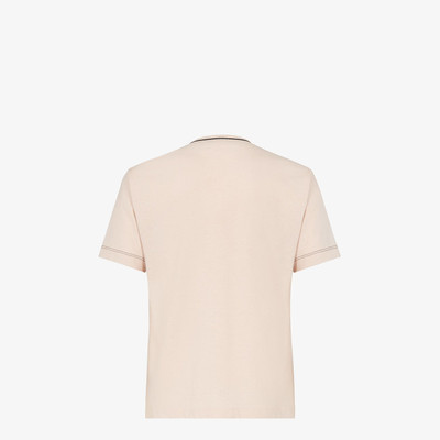 FENDI Pink jersey T-shirt outlook