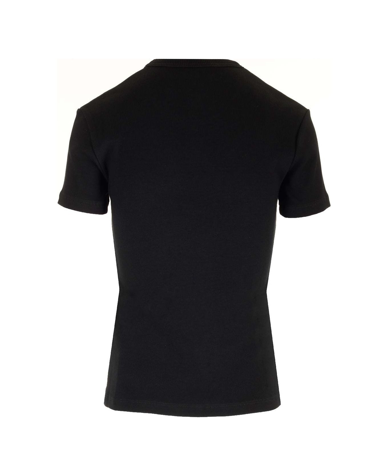 White T-shirt With Logo - 2